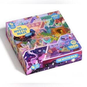 Magic Puzzle Company | EUC The Mystic Maze Mystery Reveal Puzzle - 1000